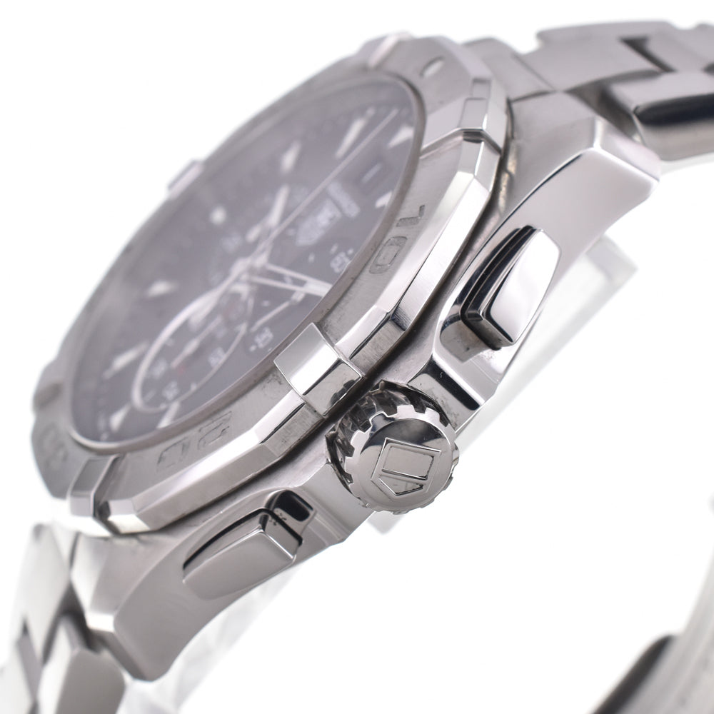 with paper TAG HEUER Aqua racer CAY1110-0 Chronograph Date black Dial Quartz Men's
 Watch H#147589