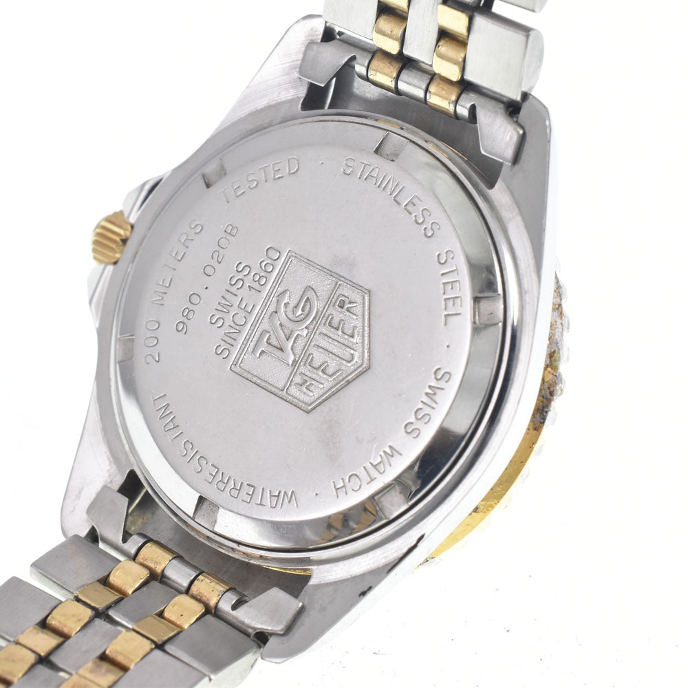 TAG HEUER 1000 series professional 980.020B black Dial Quartz Men's
 Watch H#147593