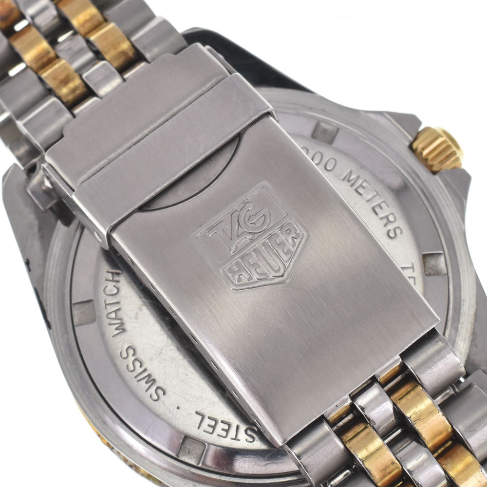 TAG HEUER 1000 series professional 980.020B black Dial Quartz Men's
 Watch H#147593