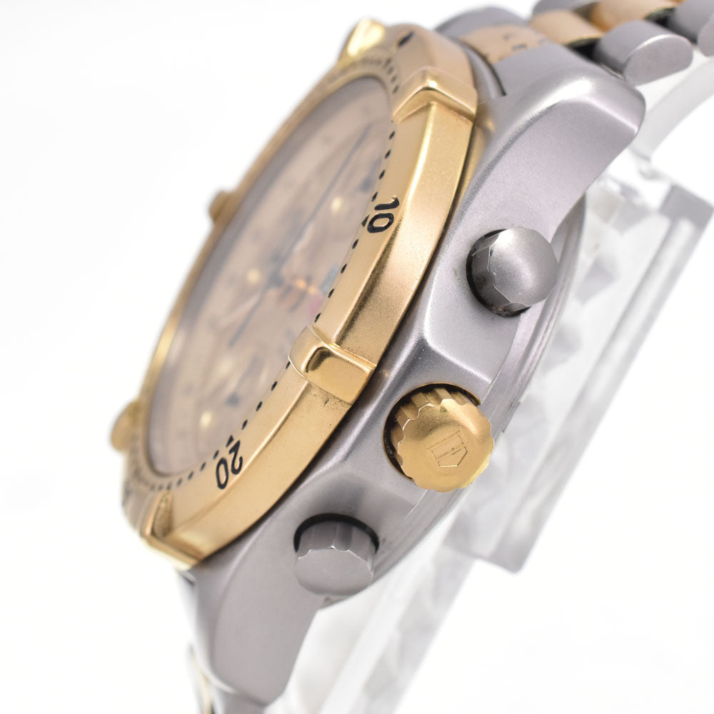 TAG HEUER 2000 series 765.406 Chronograph gold Dial Automatic Men's
 Watch I#147594