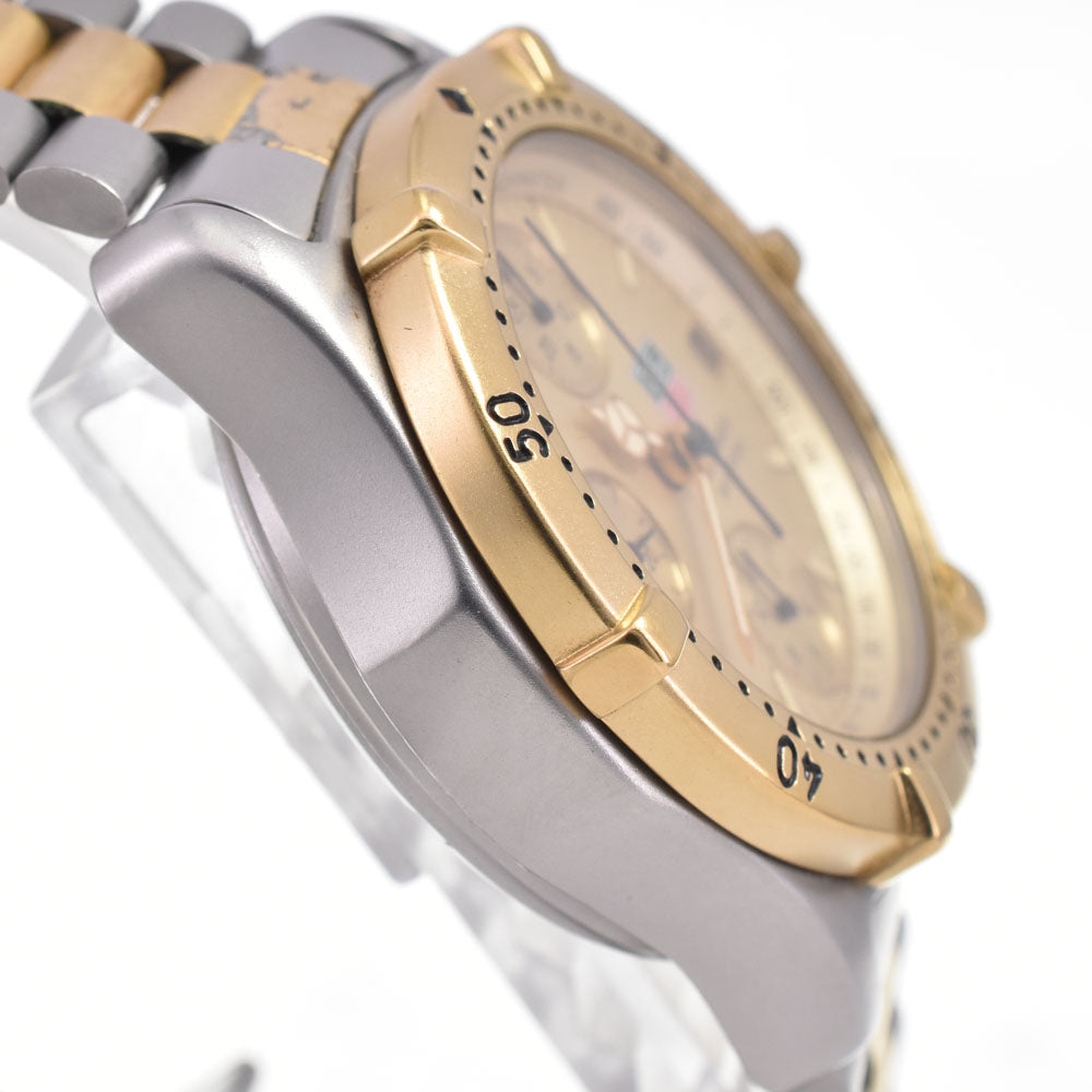 TAG HEUER 2000 series 765.406 Chronograph gold Dial Automatic Men's
 Watch I#147594