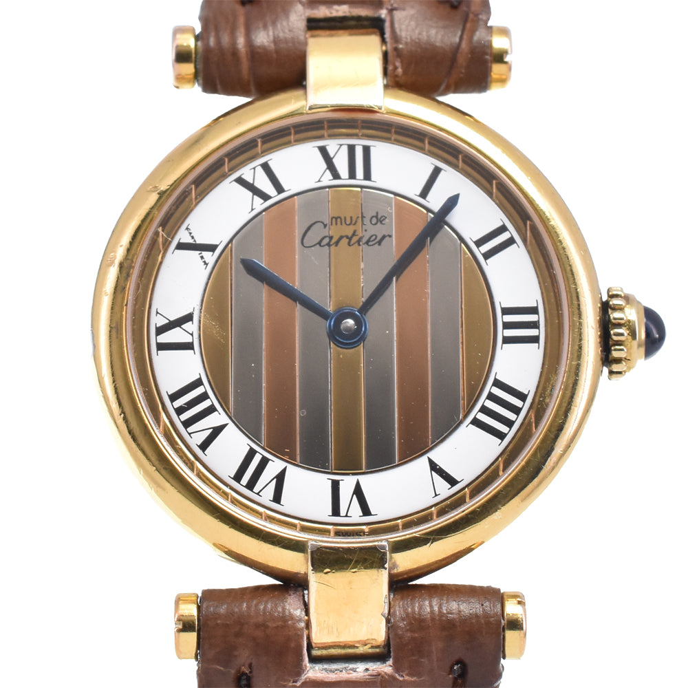CARTIER Vermeille 590004 Trinity dial white Dial Quartz Ladies
 Watch G#147595