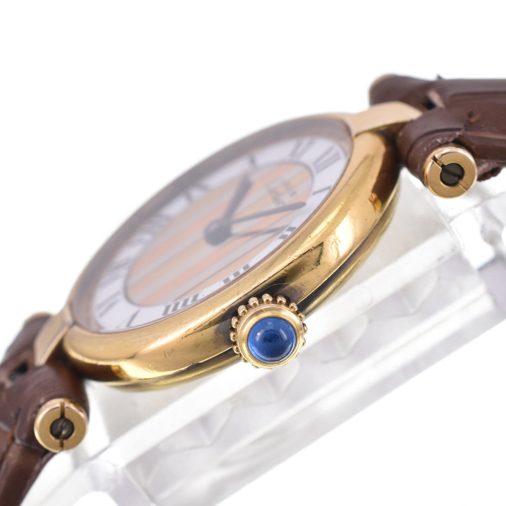 CARTIER Vermeille 590004 Trinity dial white Dial Quartz Ladies
 Watch G#147595