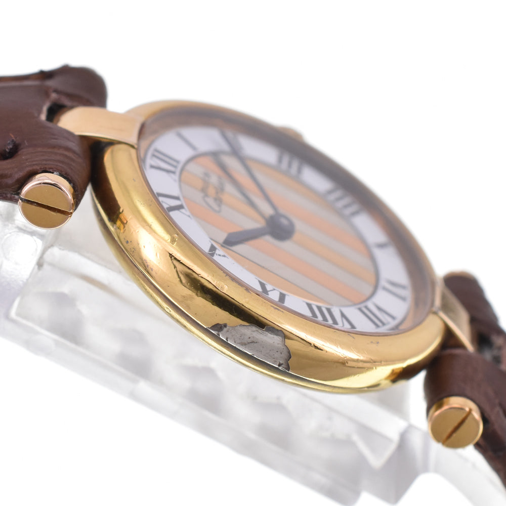 CARTIER Vermeille 590004 Trinity dial white Dial Quartz Ladies
 Watch G#147595