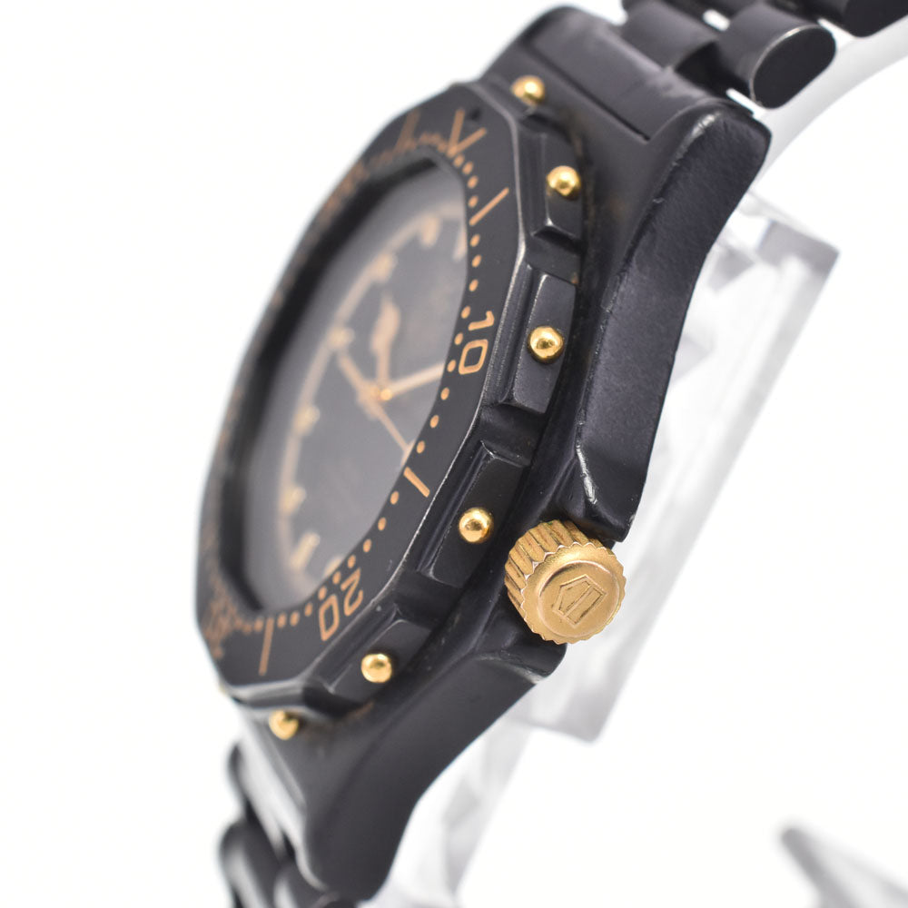 TAG HEUER Professional 200 m 936.013 Black / gold Dial Quartz Men's
 Watch H#147602
