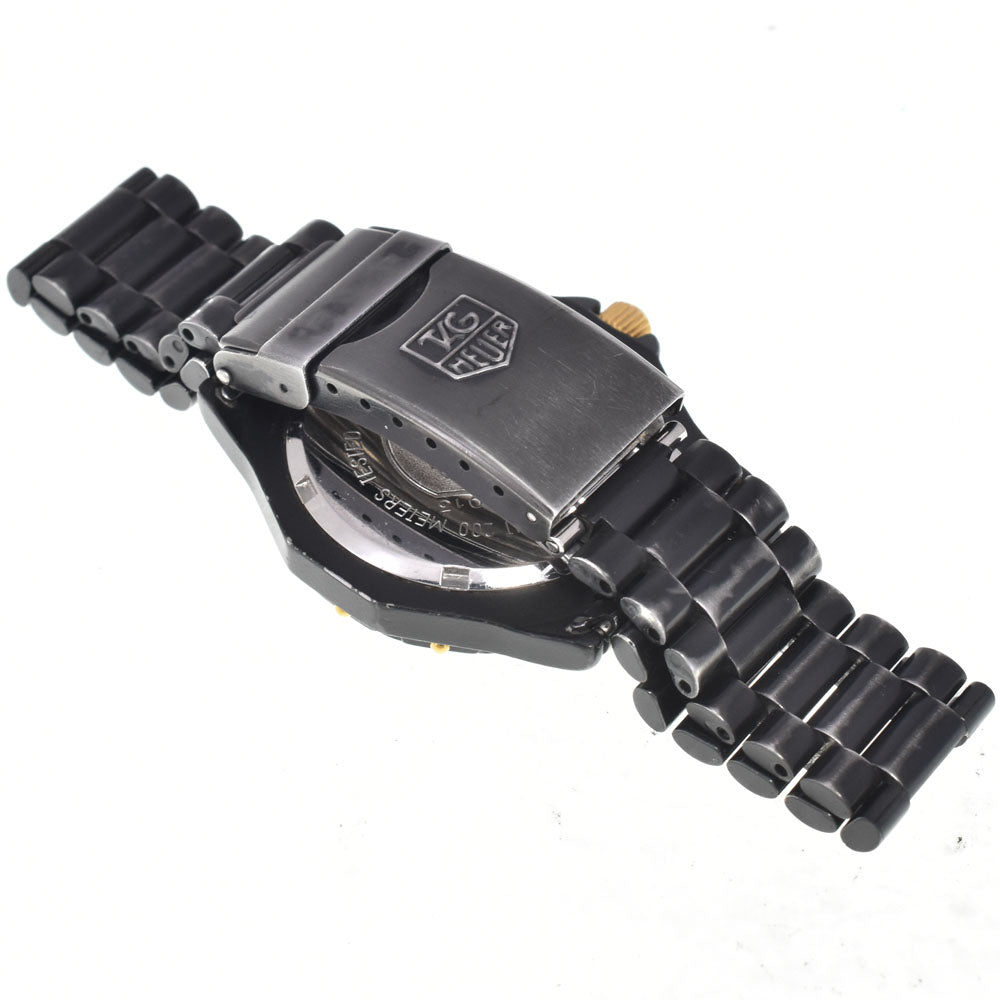 TAG HEUER Professional 200 m 936.013 Black / gold Dial Quartz Men's
 Watch H#147602