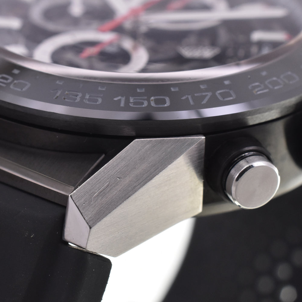 with paper TAG HEUER Carrera Caliber Heuer 01 CAR2A1Z.FT6044 Chronograph Date black Dial Automatic Men's
 Watch I#147604