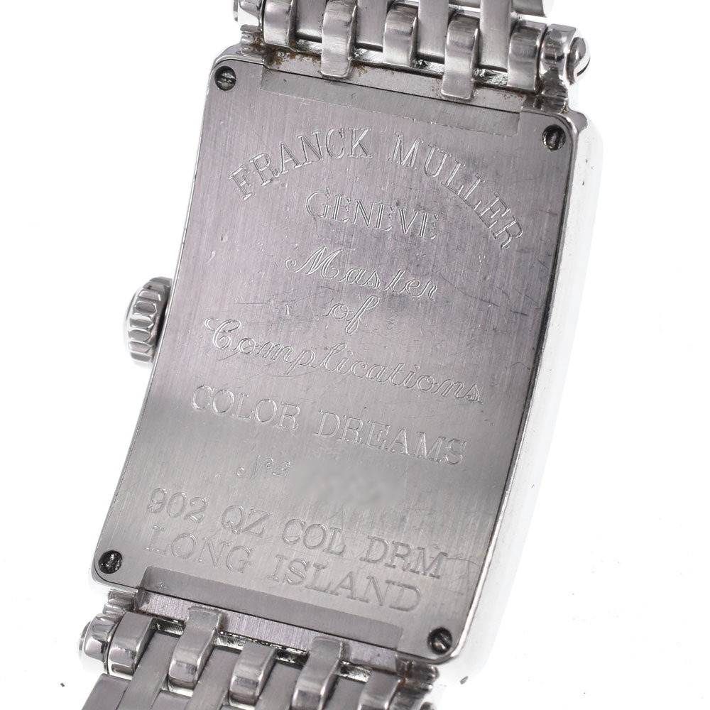 FRANCK MULLER Long Island Color Dream 902QZ Silver Dial Quartz Ladies
 Watch J#147607