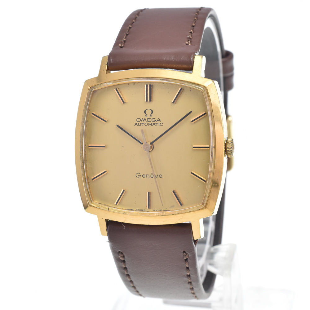 OMEGA Geneva MD161.769 vintage Cal.1481 gold Dial Automatic Men's
 Watch I#147613