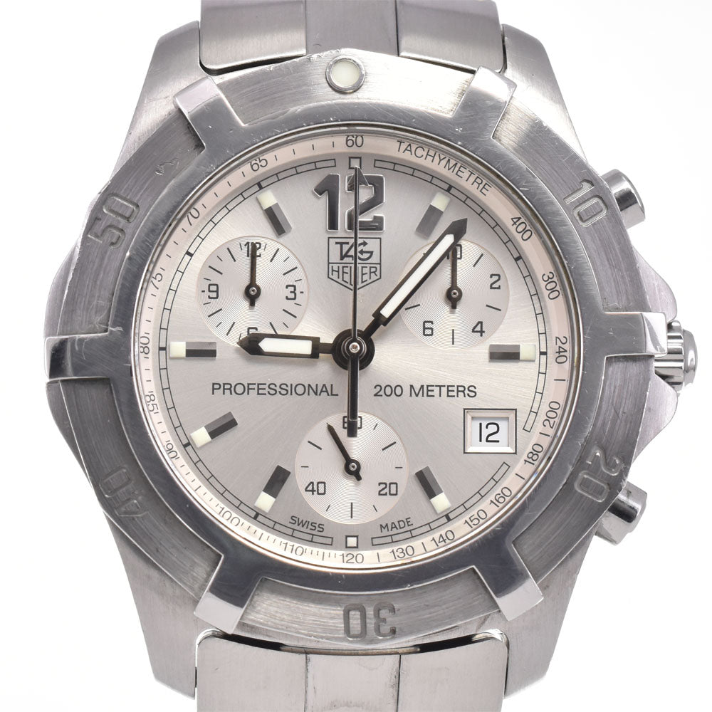 TAG HEUER Exclusive CN1111 Chronograph Silver Dial Quartz Men's
 Watch H#147614