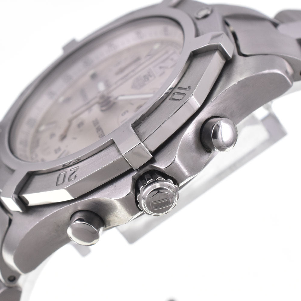 TAG HEUER Exclusive CN1111 Chronograph Silver Dial Quartz Men's
 Watch H#147614