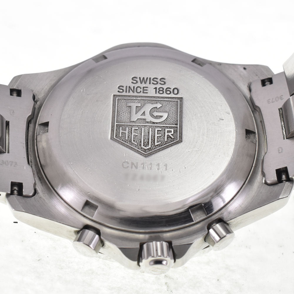 TAG HEUER Exclusive CN1111 Chronograph Silver Dial Quartz Men's
 Watch H#147614