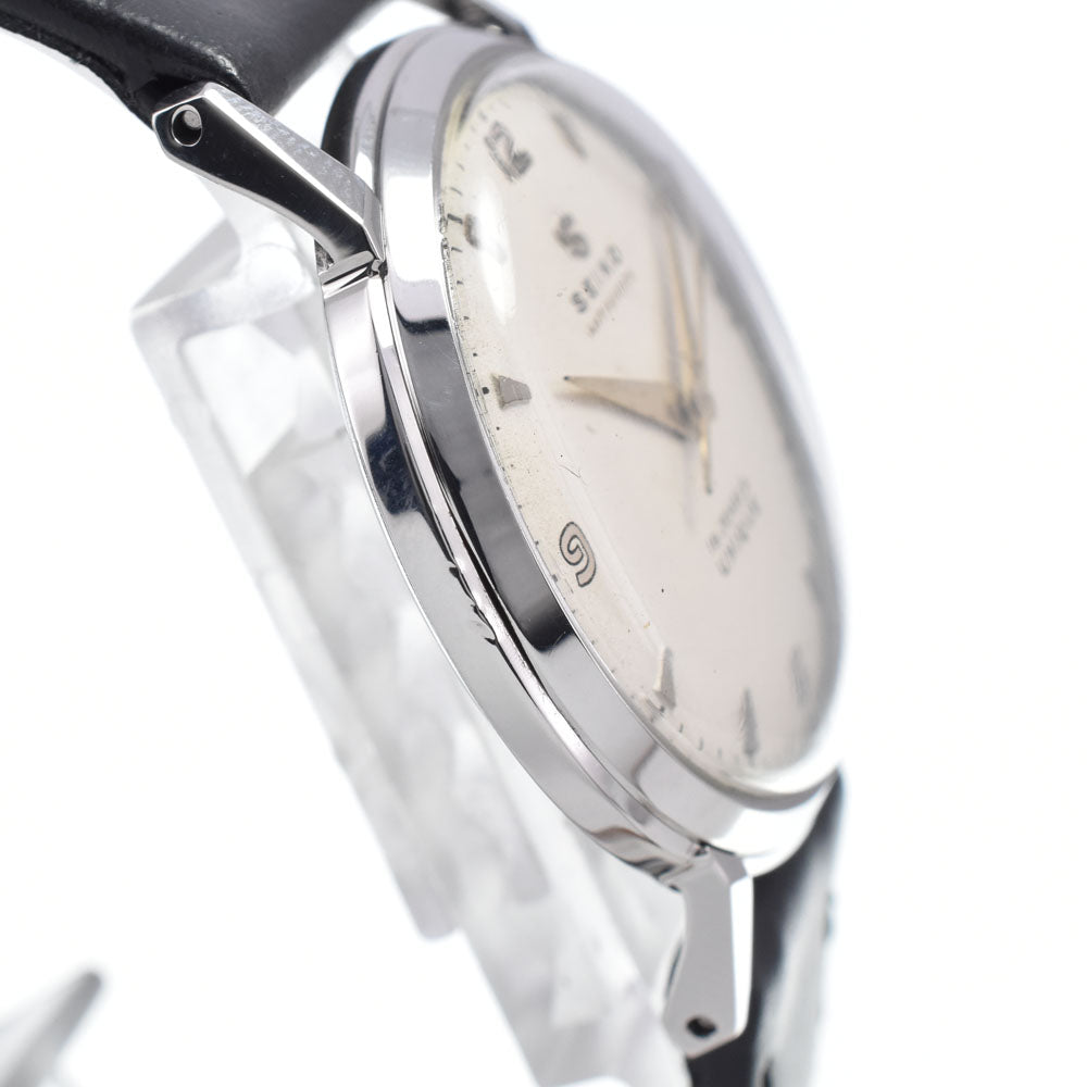 SEIKO unique 13056 Silver Dial Hand Winding Men's
 Watch L#147616