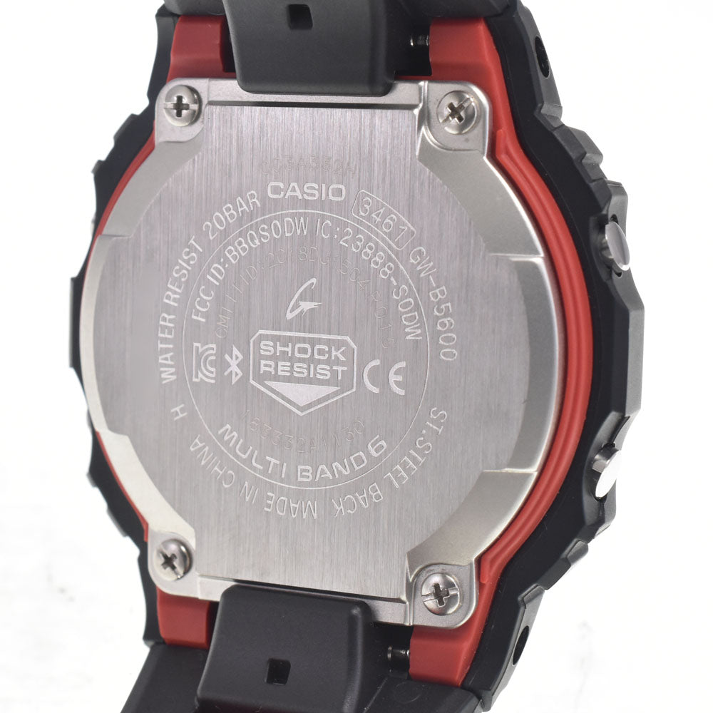 CASIO G-SHOCK GW-B5600HR-1JF Bluetooth black Dial Radio Sync Solar Men's
 Watch I#147620