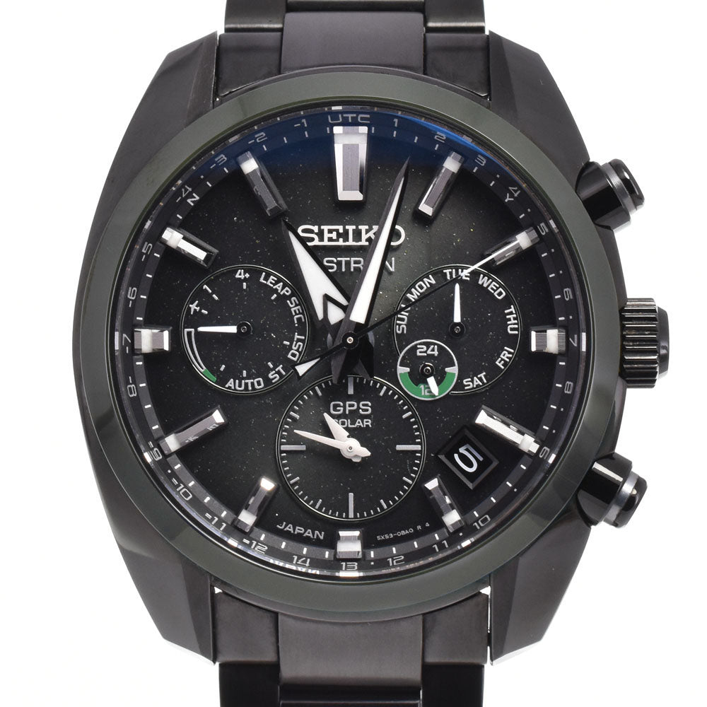 SEIKO Astron 5X53-0BD0 Day date Dark green Dial GPS Solar Men's
 Watch G#147625