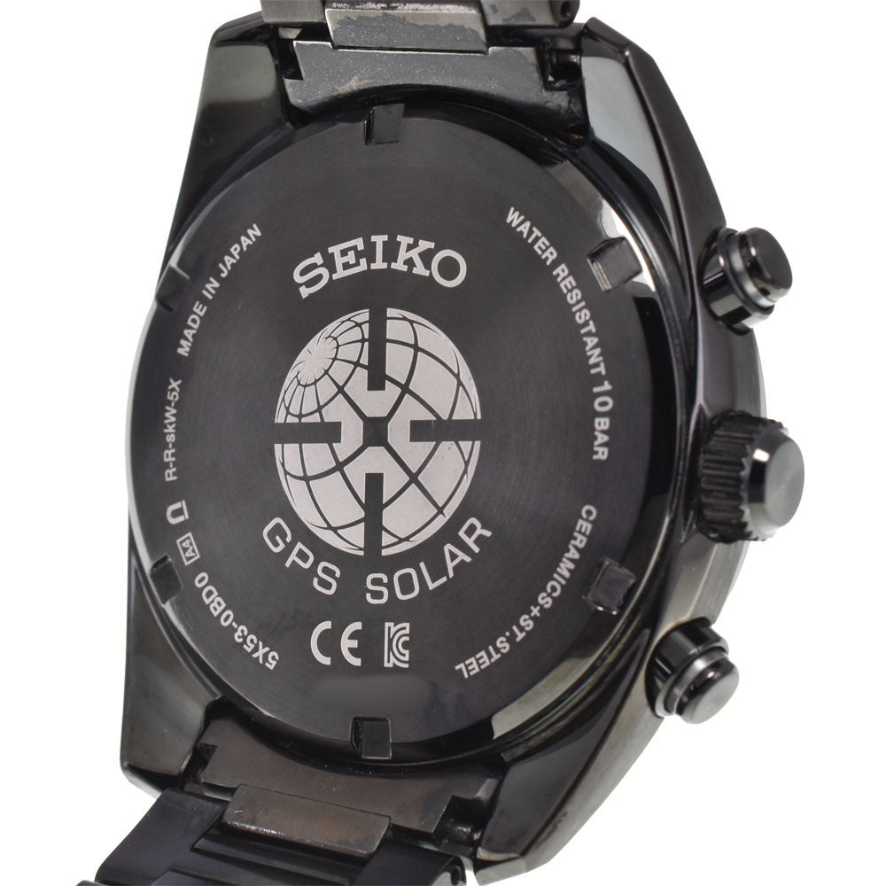 SEIKO Astron 5X53-0BD0 Day date Dark green Dial GPS Solar Men's
 Watch G#147625