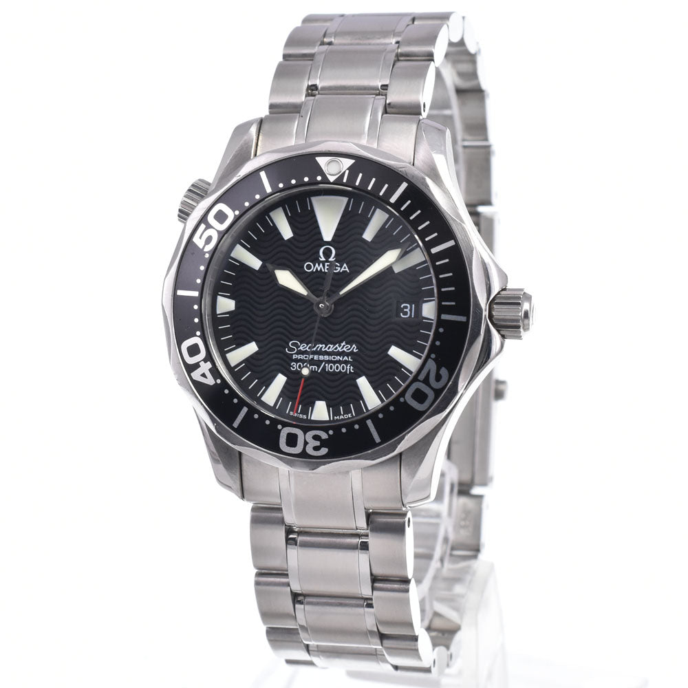 OMEGA Seamaster Professional 300M 2262.50 Date black Dial Quartz Boy's
 Watch O#147626