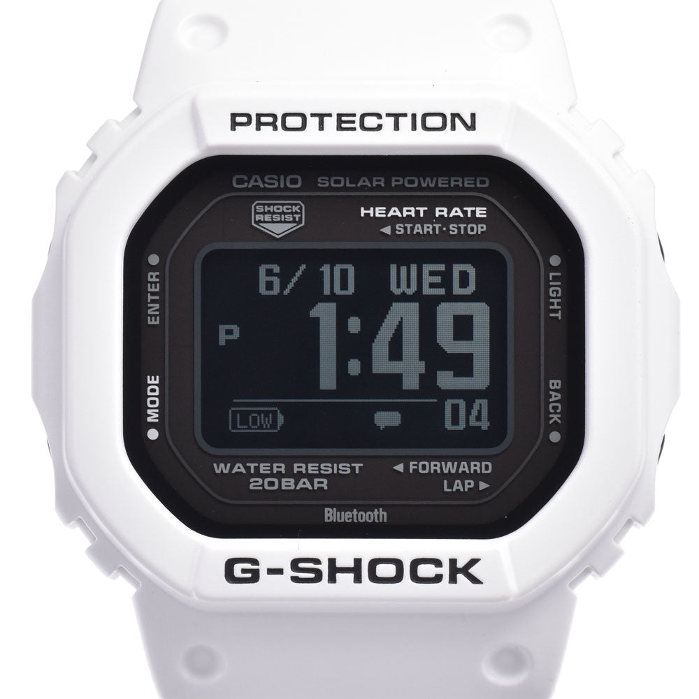 with paper CASIO G-SHOCK DW-H5600-7ER Bluetooth Solar Assist Charging LCD / black Dial Solar Men's
 Watch L#147629