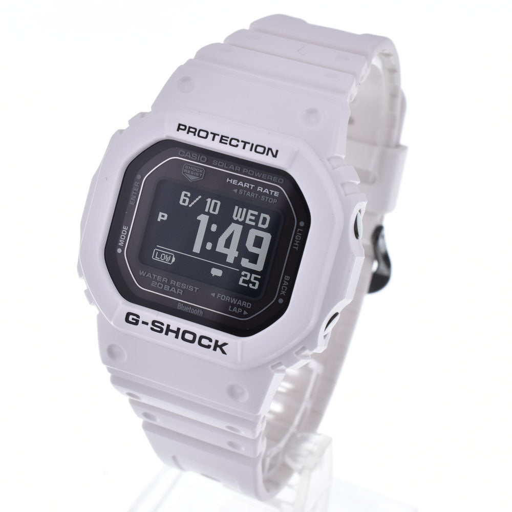 with paper CASIO G-SHOCK DW-H5600-7ER Bluetooth Solar Assist Charging LCD / black Dial Solar Men's
 Watch L#147629