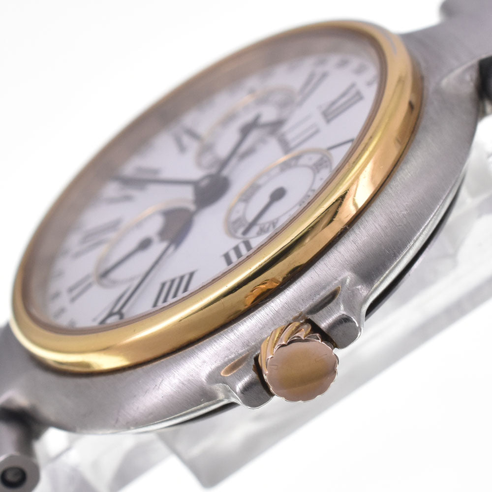 Dunhill Millennium Triple calendar moon phase white Dial Quartz Unisex
 Watch H#147630