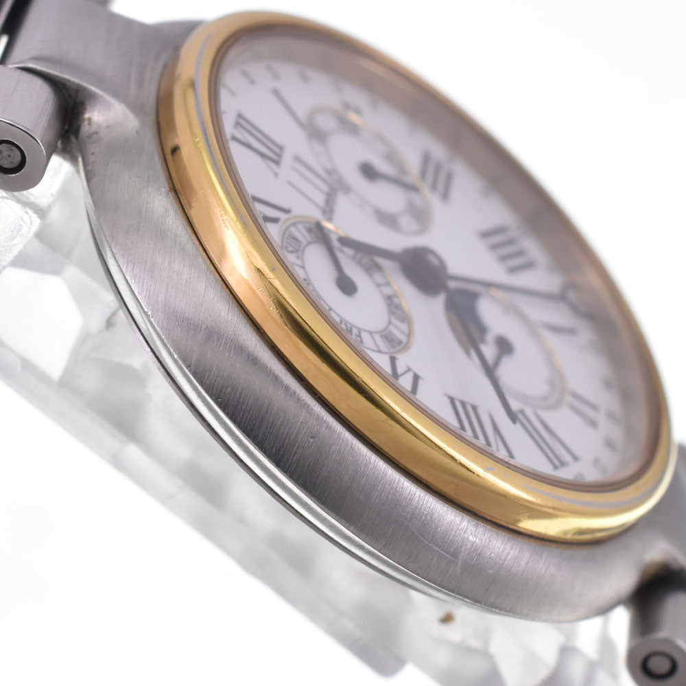 Dunhill Millennium Triple calendar moon phase white Dial Quartz Unisex
 Watch H#147630