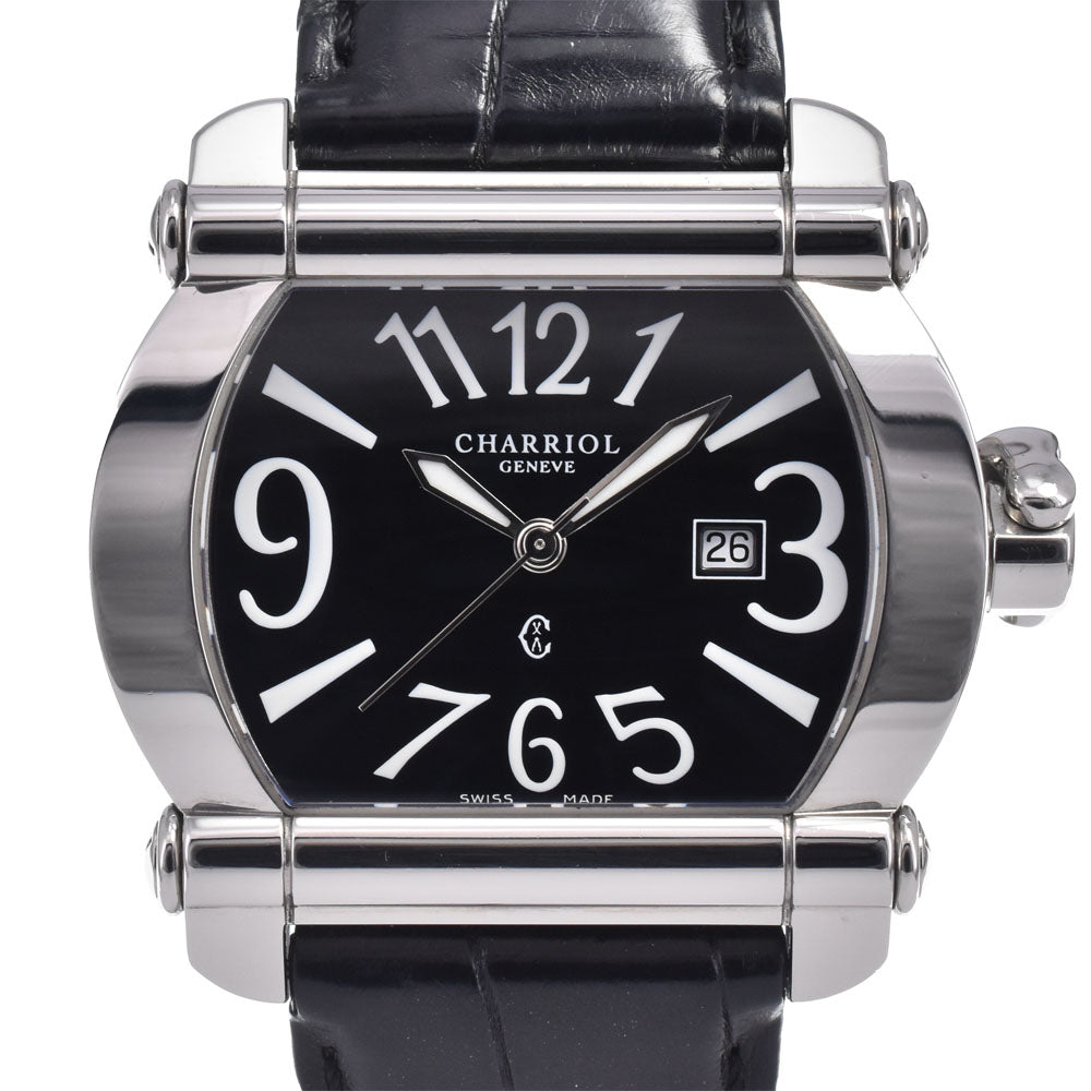 with paper CHARRIOL actor CCHTL black Dial Quartz Boy's
 Watch J#147638