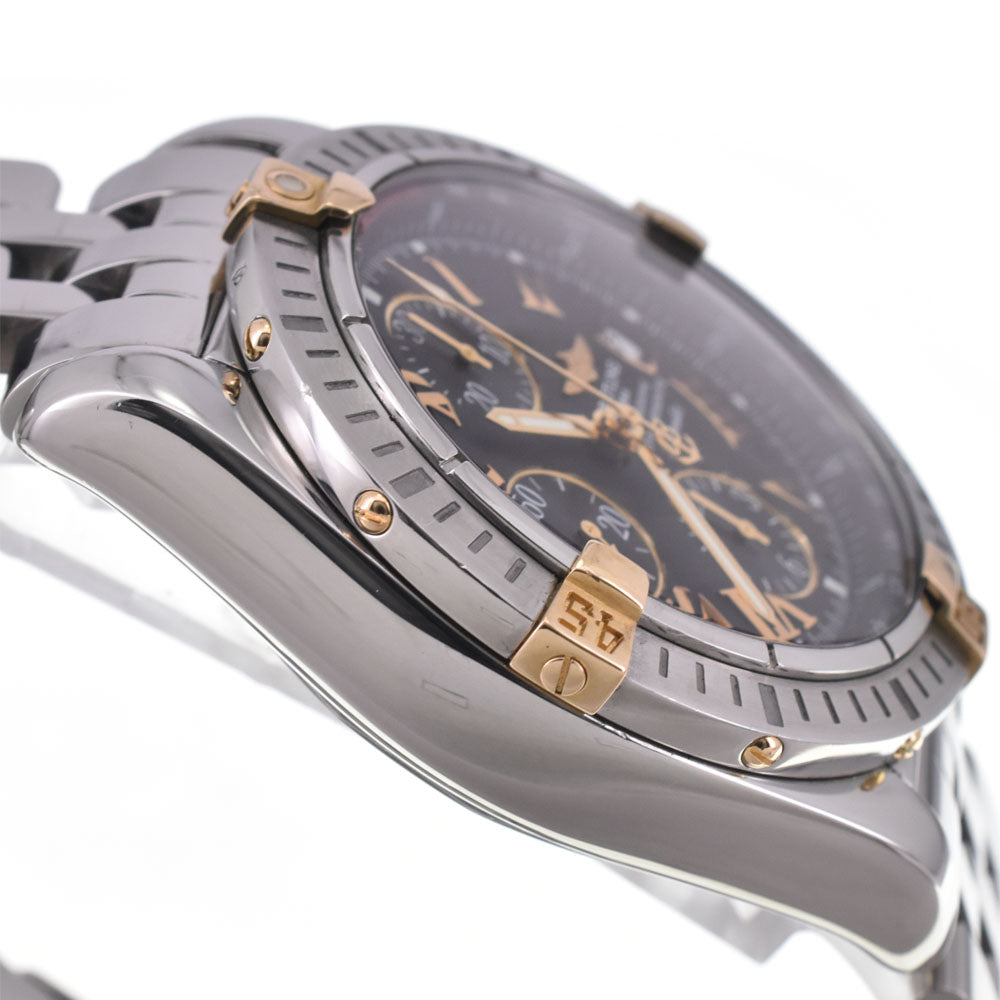BREITLING Chronomat Evolution A13356 Bicolo black Dial Automatic Men's
 Watch H#147640