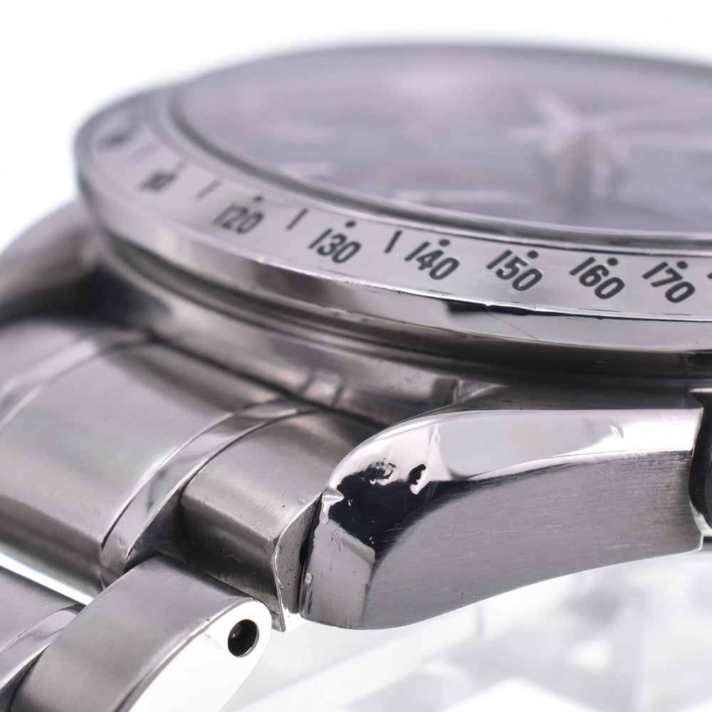 with paper OMEGA Speedmaster 3523.80 Triple calendar blue Dial Automatic Men's
 Watch J#147641