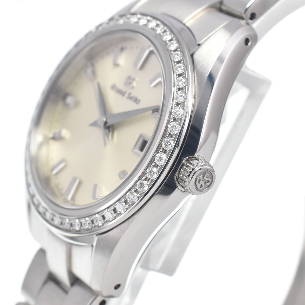 SEIKO Grand Seiko Heritage Collection STGF361J/4J52-0AK0 Diamond Bezel Silver Dial Quartz Ladies
 Watch H#147644