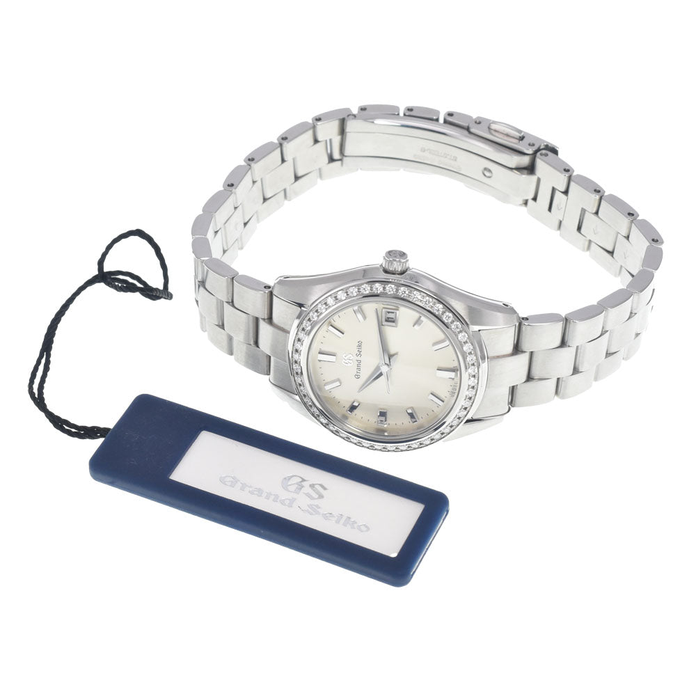 SEIKO Grand Seiko Heritage Collection STGF361J/4J52-0AK0 Diamond Bezel Silver Dial Quartz Ladies
 Watch H#147644