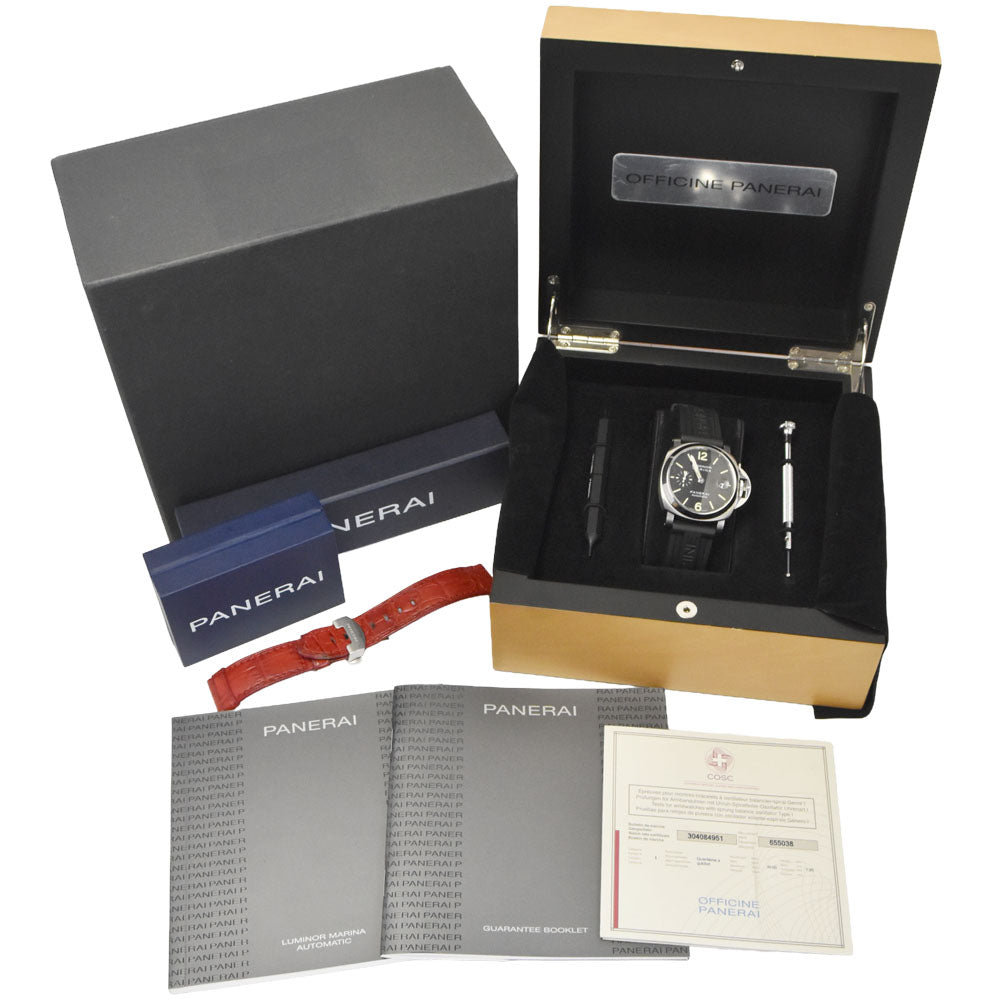 PANERAI Luminor Marina PAM00048 black Dial Automatic Men's
 Watch J#147646