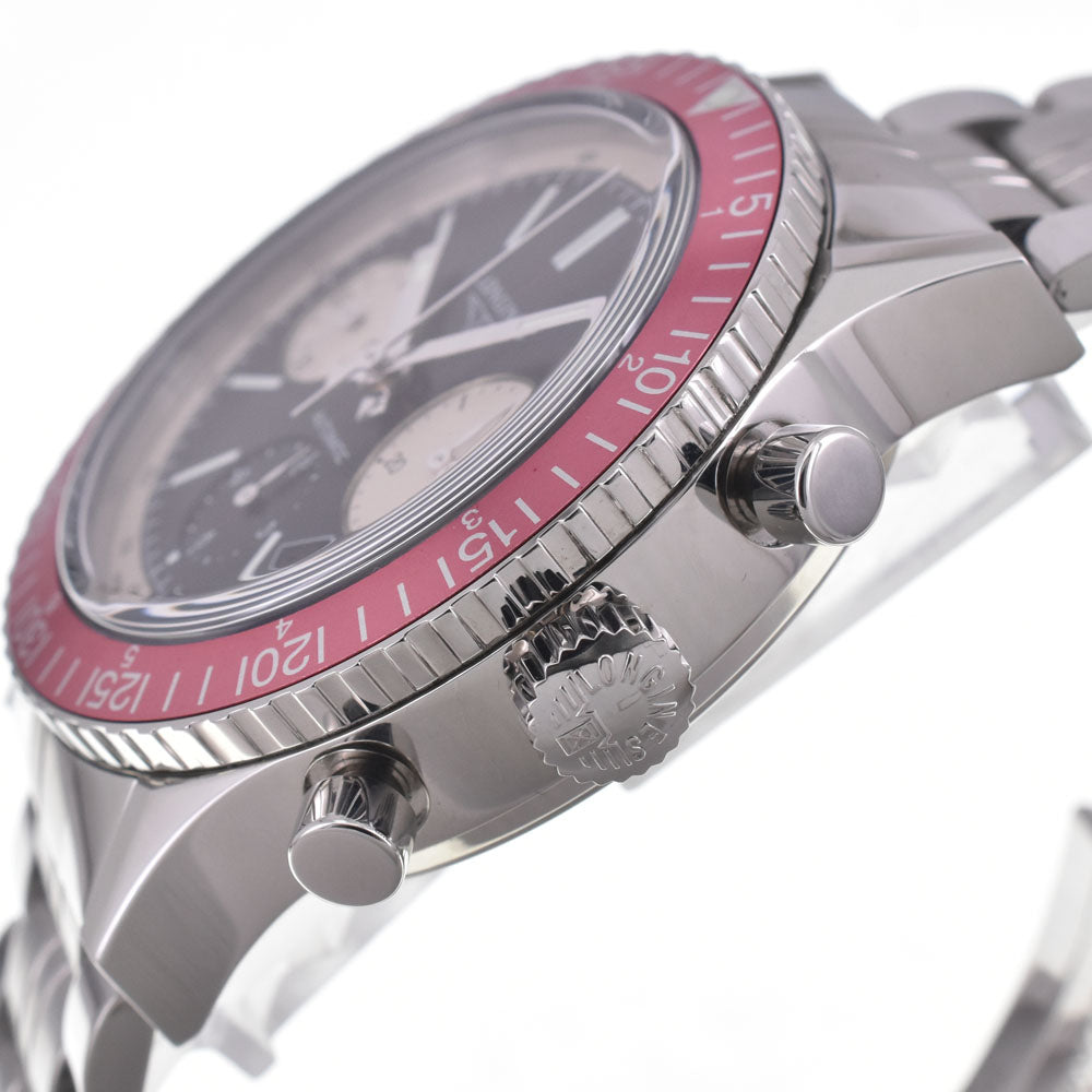 with paper LONGINES Heritage Diver 1967 L2.808.4 Chronograph black Dial Automatic Men's
 Watch H#147647