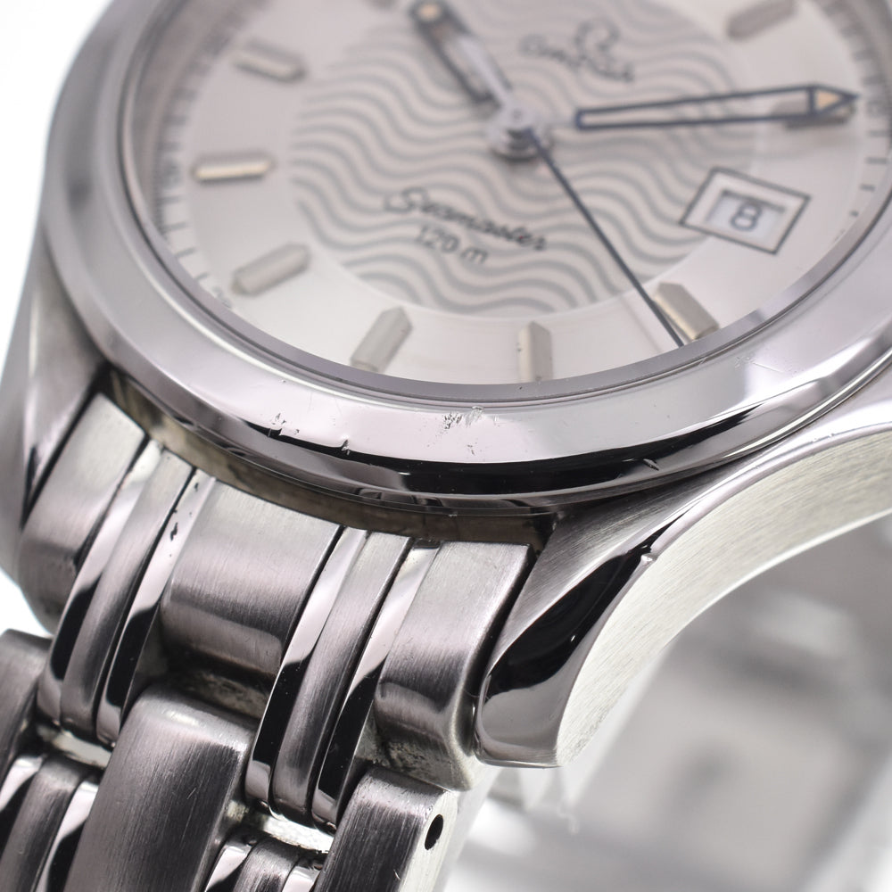 with paper OMEGA Seamaster 120M 2571.31 Date Silver Dial Quartz Ladies
 Watch H#147652