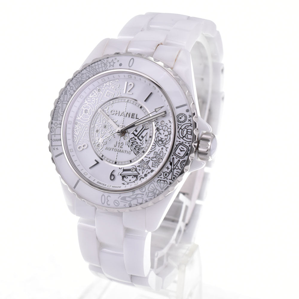 CHANEL J12 .20 H6476 Limited to 2020 pieces worldwide, 12P diamond white Dial Automatic Unisex
 Watch E#147657