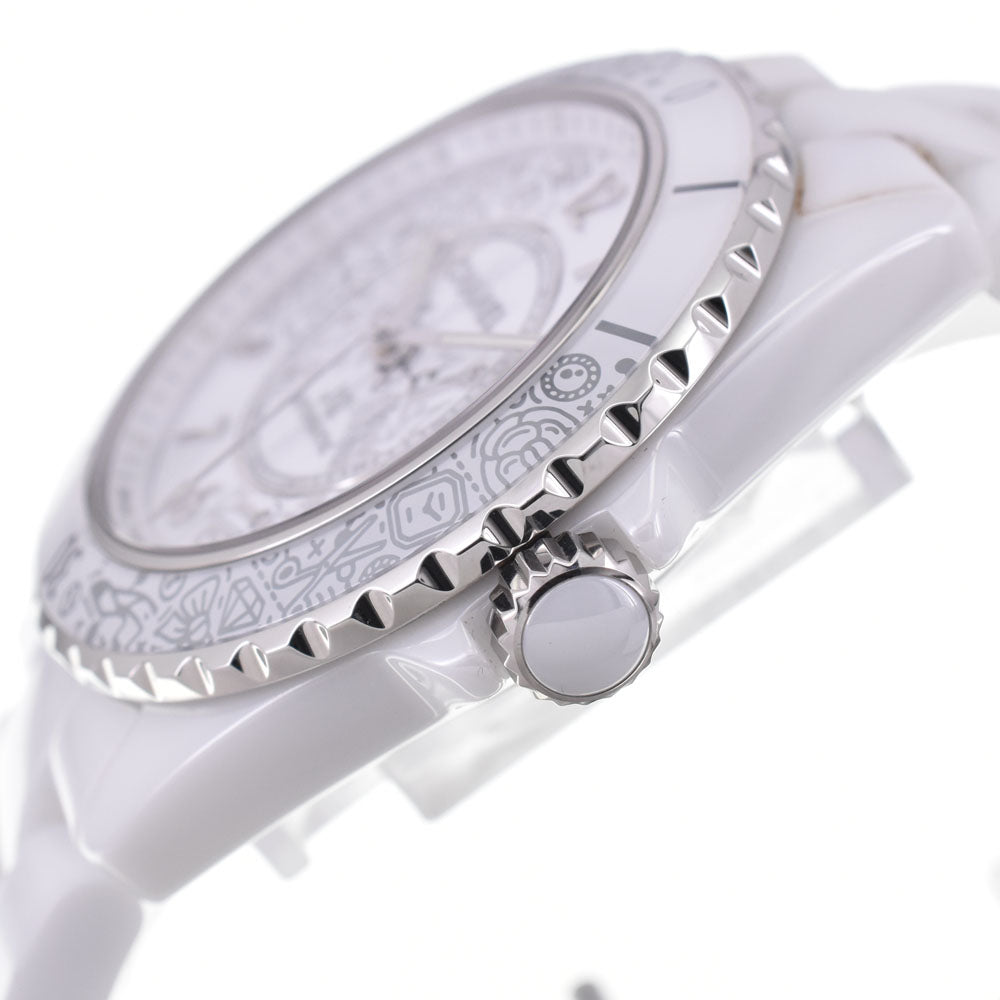 CHANEL J12 .20 H6476 Limited to 2020 pieces worldwide, 12P diamond white Dial Automatic Unisex
 Watch E#147657