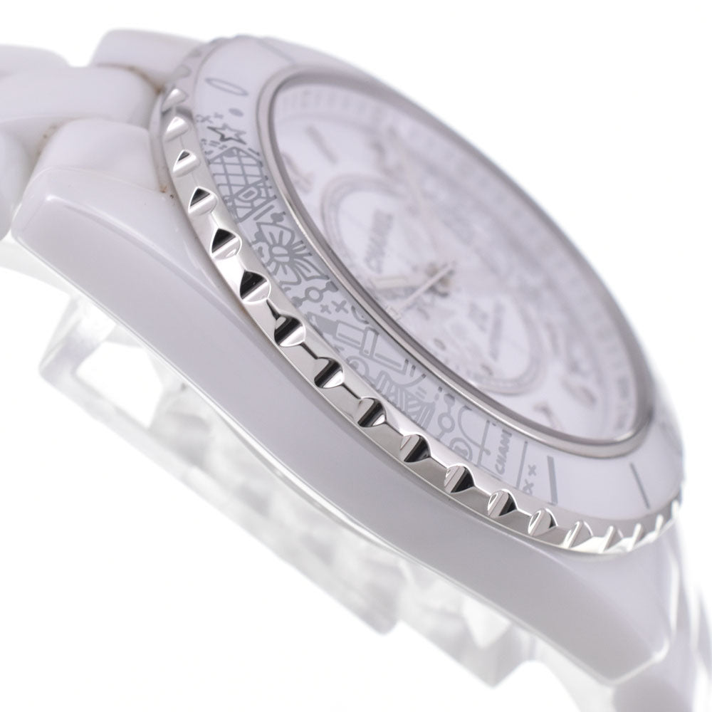 CHANEL J12 .20 H6476 Limited to 2020 pieces worldwide, 12P diamond white Dial Automatic Unisex
 Watch E#147657