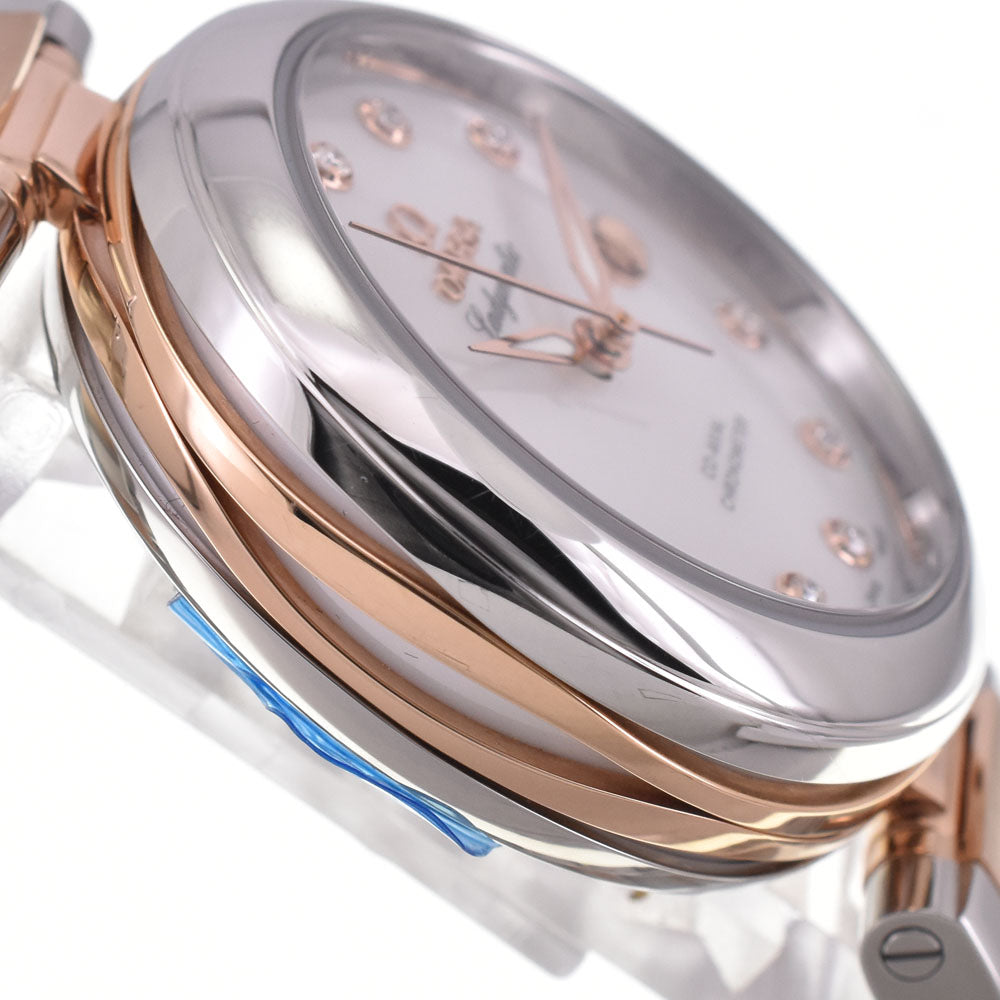 with paper OMEGA De Ville Ladymatic 425.35.34.20.57.002 11P diamond White shell Dial Automatic Ladies
 Watch I#147658