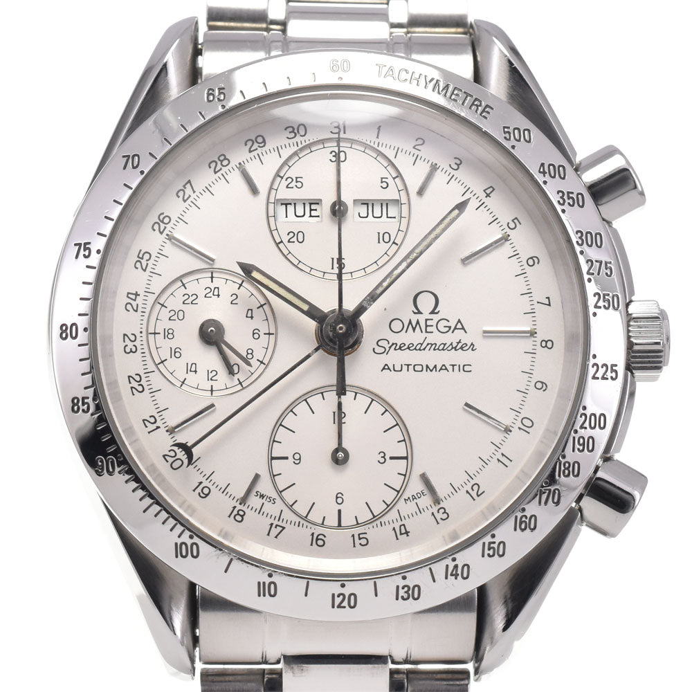 OMEGA Speedmaster 3521.30 Triple calendar chronograph Silver Dial Automatic Men's
 Watch I#147663