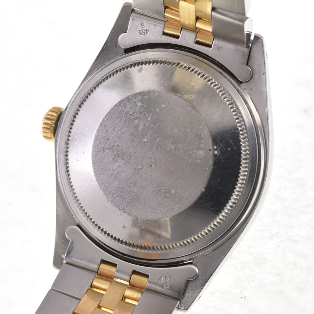 ROLEX Oyster Perpetual DATEJUST Ref.16013 vintage Stainless Steel/YG Cal.3035 blue Dial Automatic Men's
 Watch L#147666