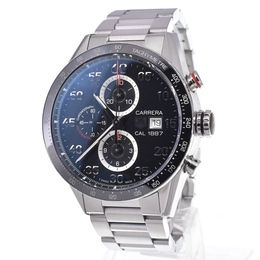 TAG HEUER Carrera Caliber 1887 CAR2A10.BA0799 Chronograph black Dial Automatic Men's
 Watch R#147668
