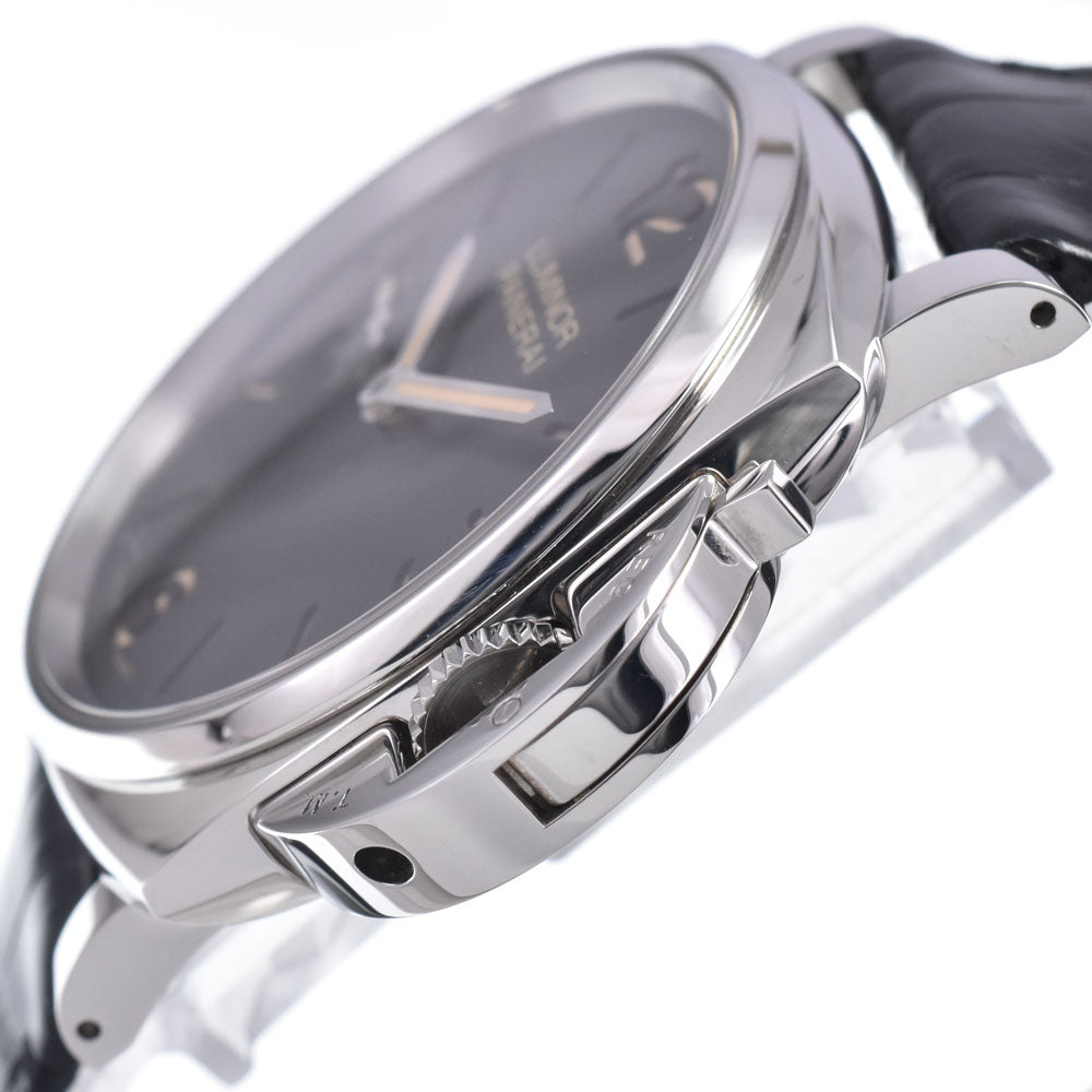 PANERAI Panerai Luminor Due PAM00676 3 Days Acciaio black Dial Hand Winding Men's
 Watch M#147670