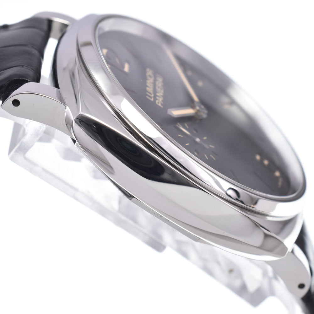PANERAI Panerai Luminor Due PAM00676 3 Days Acciaio black Dial Hand Winding Men's
 Watch M#147670