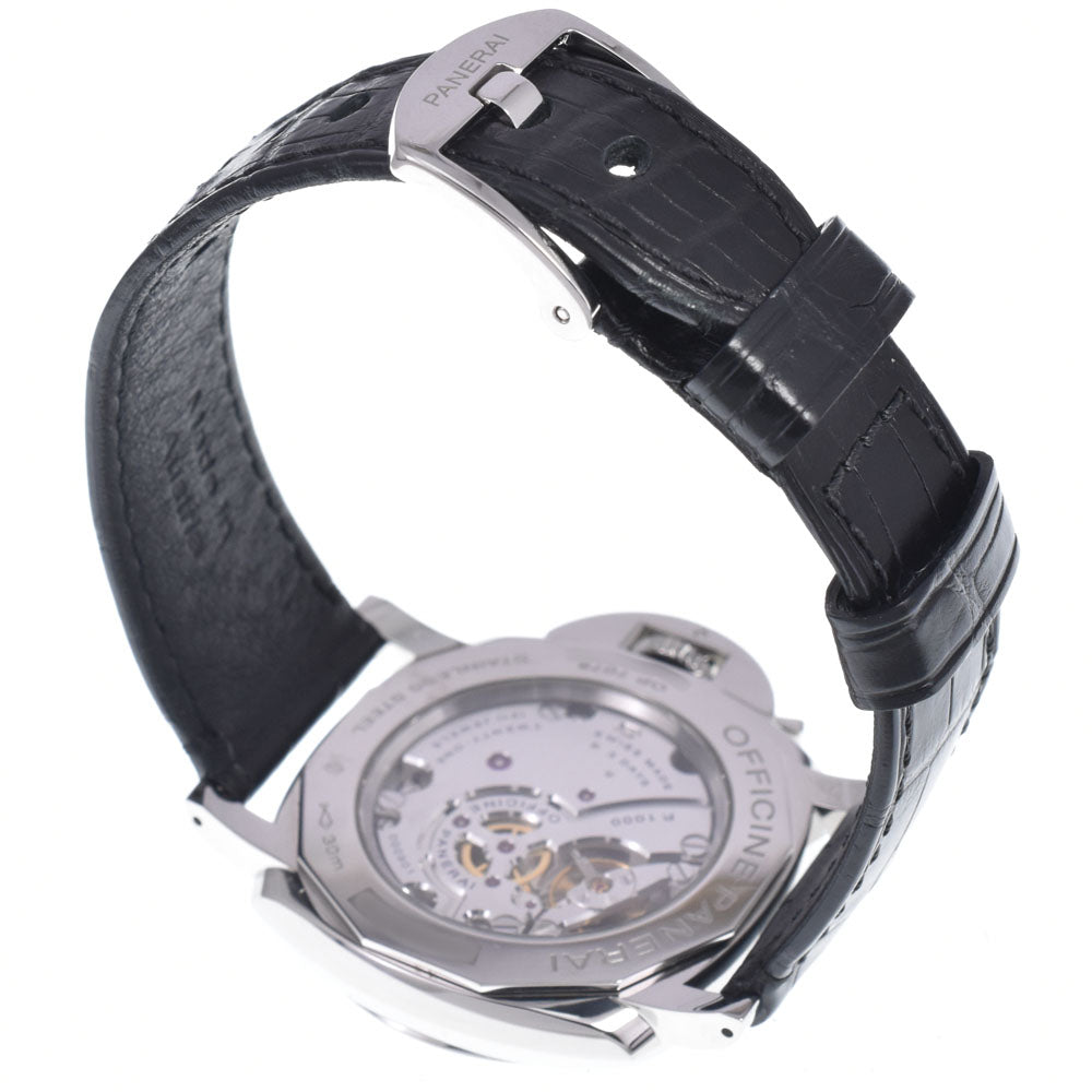 PANERAI Panerai Luminor Due PAM00676 3 Days Acciaio black Dial Hand Winding Men's
 Watch M#147670