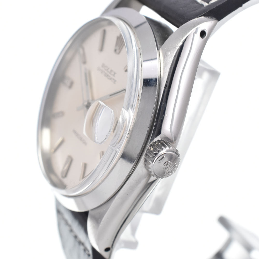ROLEX Oyster Date Precision 6694 vintage Cal.1225 Silver Dial Hand Winding Men's
 Watch K#147671
