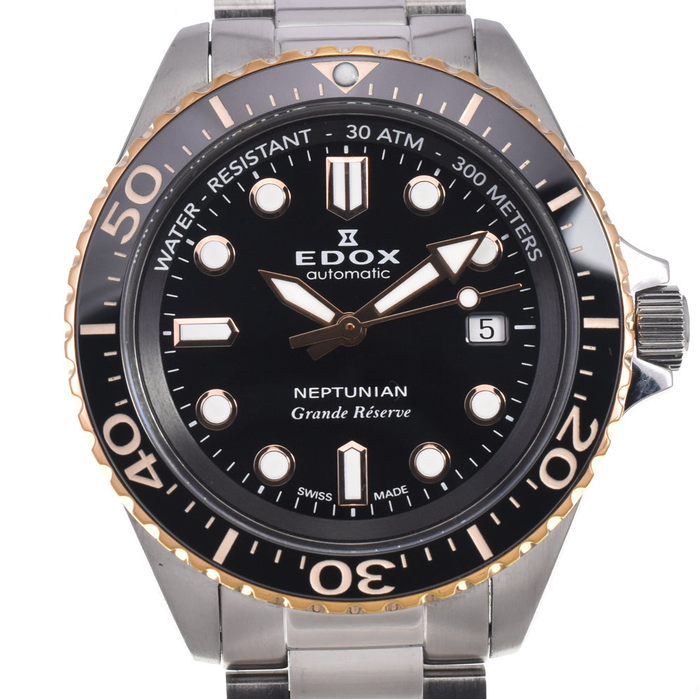with paper EDOX Neptunian Grande Reserve Date Automatic 80801-3NRM