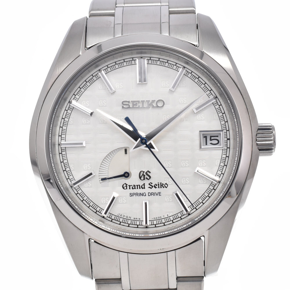 SEIKO Grand Seiko SBGA109/9R15-0AG0 10th Anniversary Limited Edition of 700 Pieces Power Reserve Silver Dial Spring drive Men's
 Watch N#147676