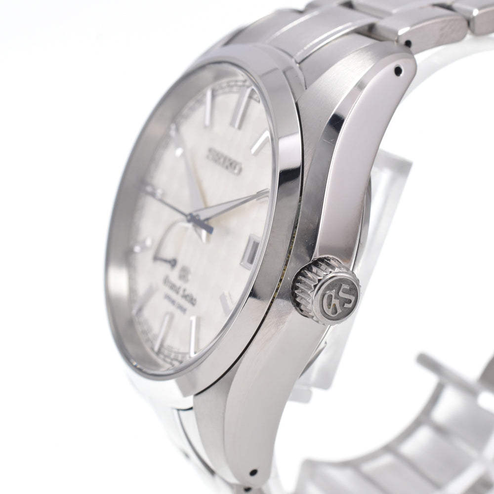 SEIKO Grand Seiko SBGA109/9R15-0AG0 10th Anniversary Limited Edition of 700 Pieces Power Reserve Silver Dial Spring drive Men's
 Watch N#147676