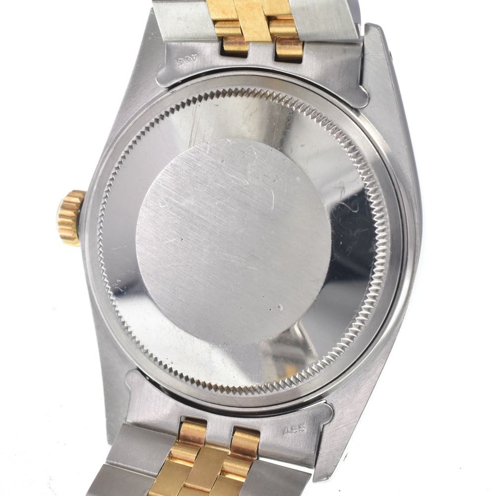 ROLEX Oyster Perpetual DATEJUST Ｒef.16013 vintage Stainless Steel/YG Cal.3035 gold Dial Automatic Men's
 Watch I#147678