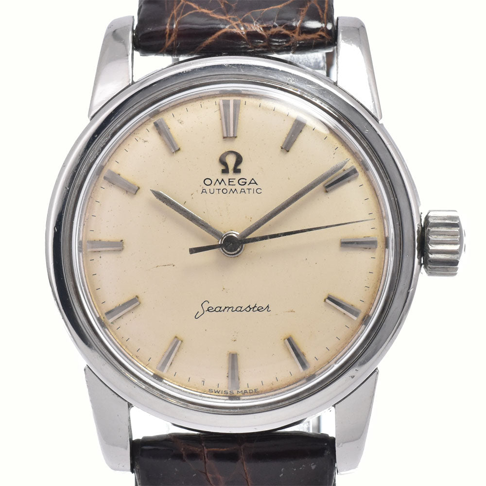 OMEGA Seamaster 2846/8-1SC vintage Cal.501 Silver Dial Automatic Men's
 Watch H#147681