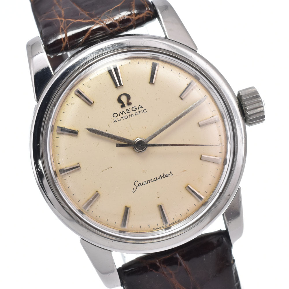 OMEGA Seamaster 2846/8-1SC vintage Cal.501 Silver Dial Automatic Men's
 Watch H#147681